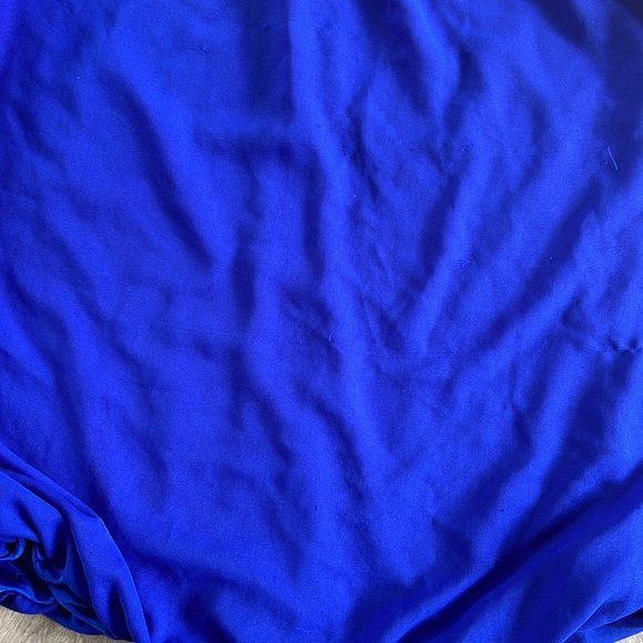 Liz Claiborne Royal Blue L Sleeveless Blouse - Picture 3 of 8